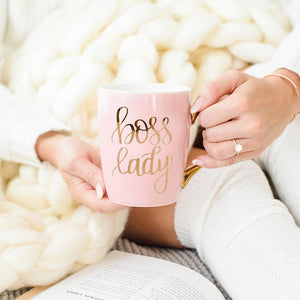 Pink Boss Lady Coffee Mug