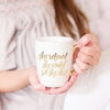 She Believed She Could So She Did Gold Coffee Mug